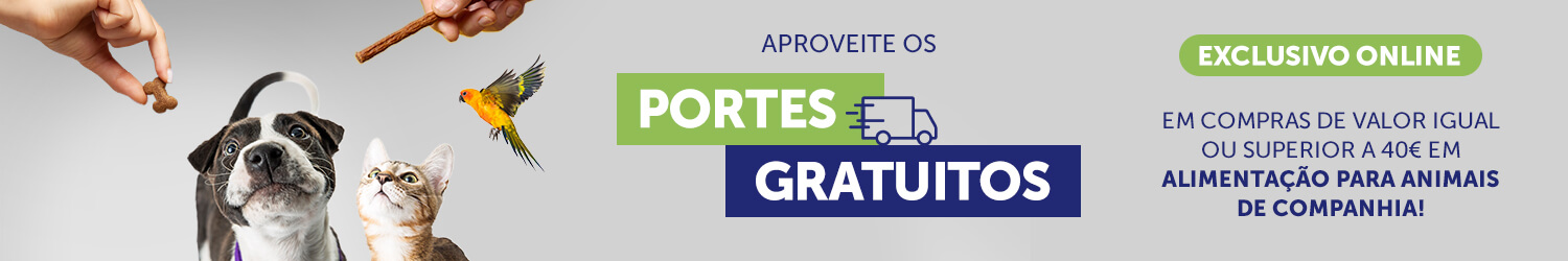 Portes Grtis em Alimentao Animais Companhia