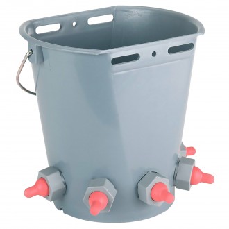 Balde Pl�stico Ovinos Com 5 Tetinas KERBL