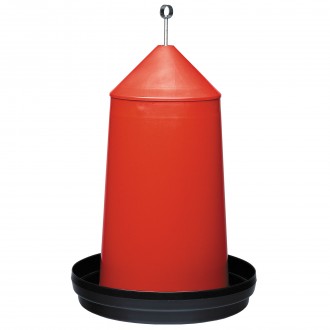 Comedouro de Pl�stico c/Tampa p/Aves 18KG FAPLANA