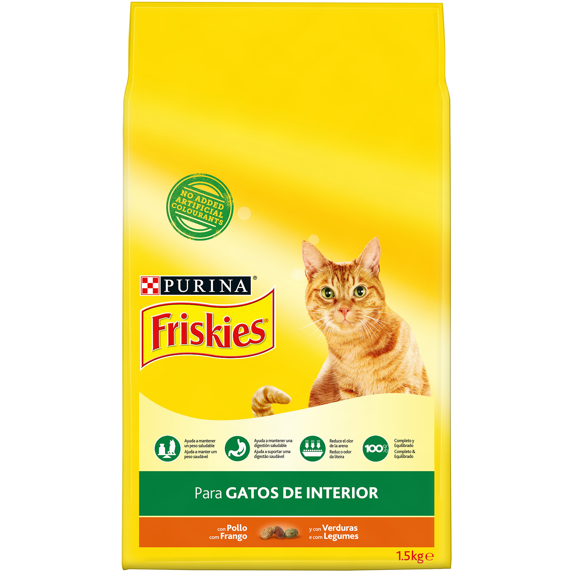 ALIMENTO SECO PARA GATO FRANGO URBANO 1,5 KG
