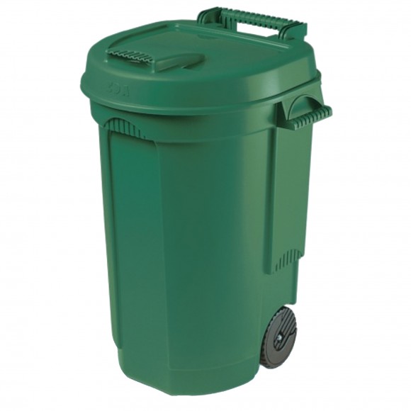 Caixote De Lixo Com Rodas 110 L EDA