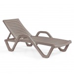 Espreguiadeira Woody Taupe 3GRESINS