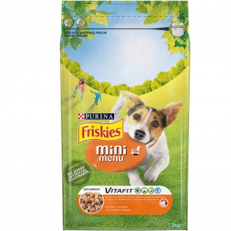 ALIMENTO SECO PARA CO RAA PEQUENA FRANGO 1,5 KG