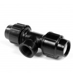 Tê Rosca Fêmea 25X3/4 SAB Tê Rosca Fêmea 25X3/4 SAB