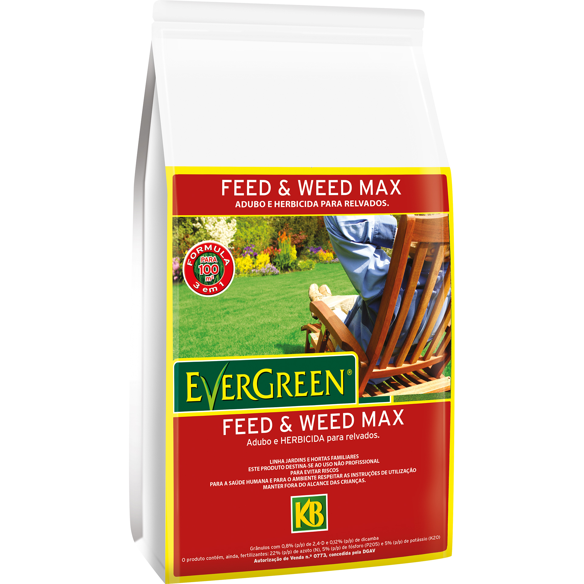 Adubo Relva Com Herbicida 10 KG KB