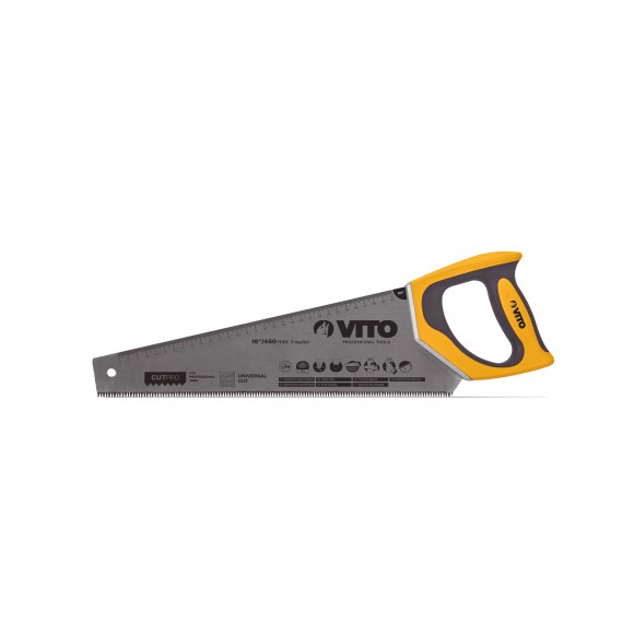 Serrote Carpinteiro Cabo Bimatéria 500 MM VITO Serrote Carpinteiro Cabo Bimatéria 500 MM VITO