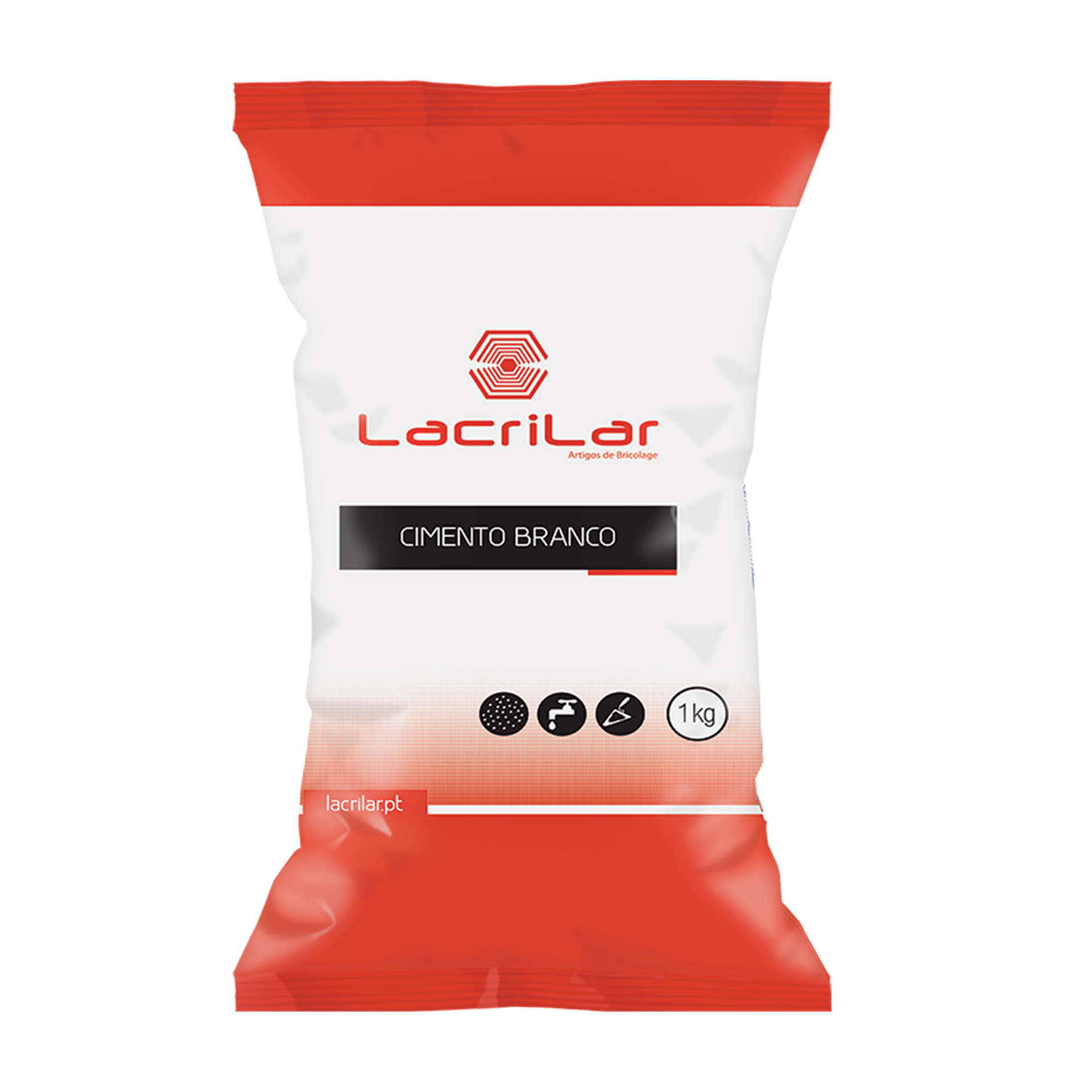 Cimento Branco Lacrilar 1KG