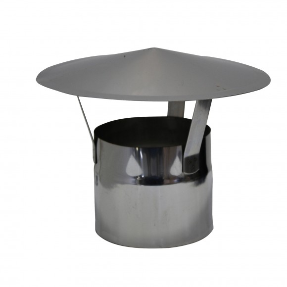 Chapeu Inox Redondo 140Mm