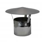 Chapeu Inox Redondo 140Mm