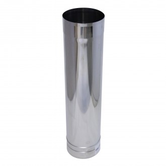 Tubo Inox 80Mm 0,5Mt