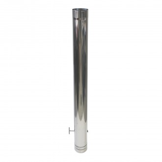 Tubo Inox Regulavel 110Mm  X1M