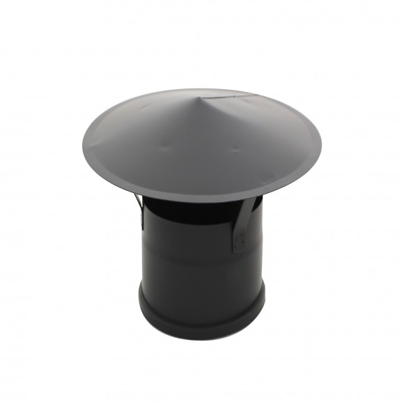 Chapeu Inox Redondo Pintado 80Mm