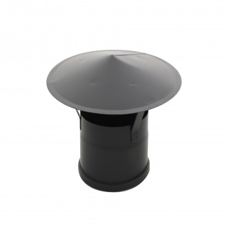 Chapeu Inox Redondo Pintado 80Mm