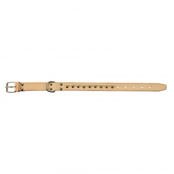 Coleira Para Cão Em Pele Com Aplicações 63X3,1 CM MARPEL Coleira Para Cão Em Pele Com Aplicações 63X3,1 CM MARPEL