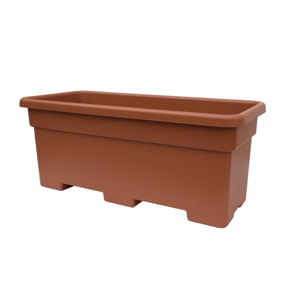 Floreira Grande Terracota Pvc 100X40 CM ARTPLAST