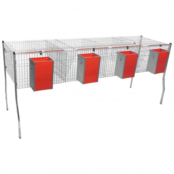 Jaula Coelhos 4 Divis�es 1 Piso GOMEZ Y CRESPO