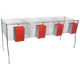 Jaula Coelhos 4 Divis�es 1 Piso GOMEZ Y CRESPO