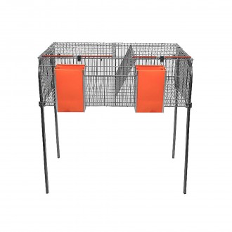 Jaula Para Coelho 2 Divis�es T1 GOMEZ Y CRESPO