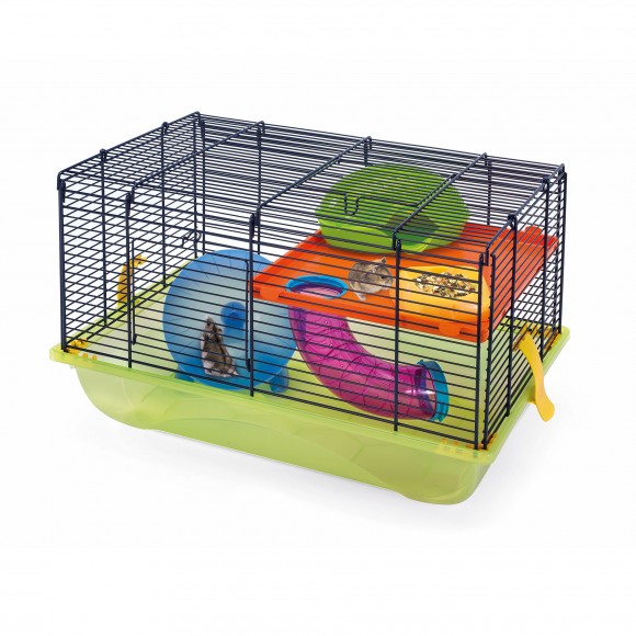 GAIOLA P/HAMSTER CRICETI 45X30,5X29 CM