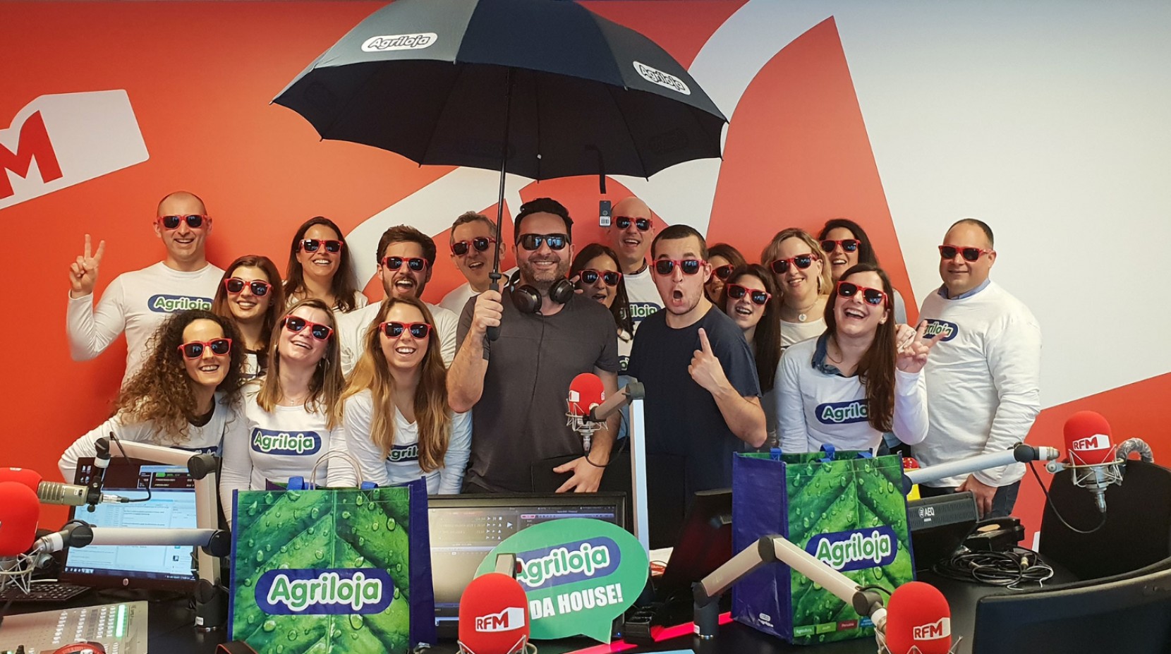 A Agriloja foi  Rdio RFM