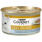 Alimento H�mido Para Gato Peixe 85 G GOURMET GOLD