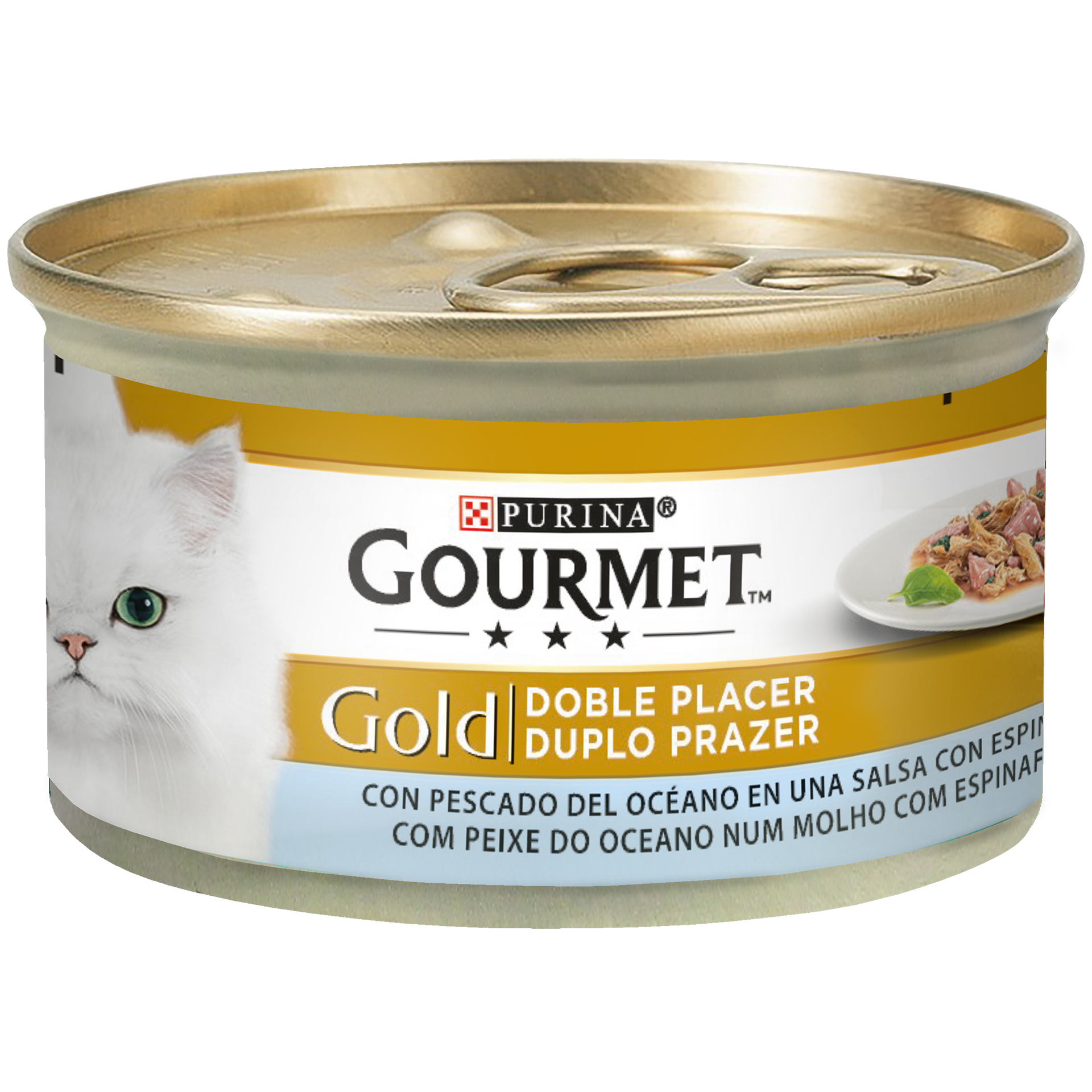 Alimento Húmido Para Gato Peixe 85 G GOURMET GOLD