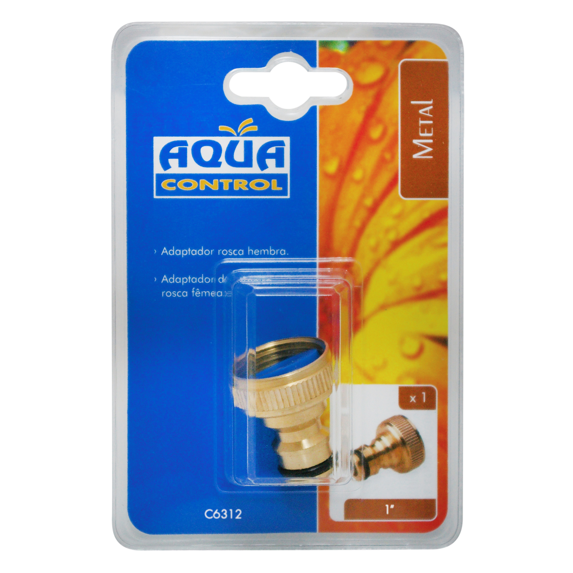 Ligação Torneira Metal Fêmea 1 AQUA CONTROL