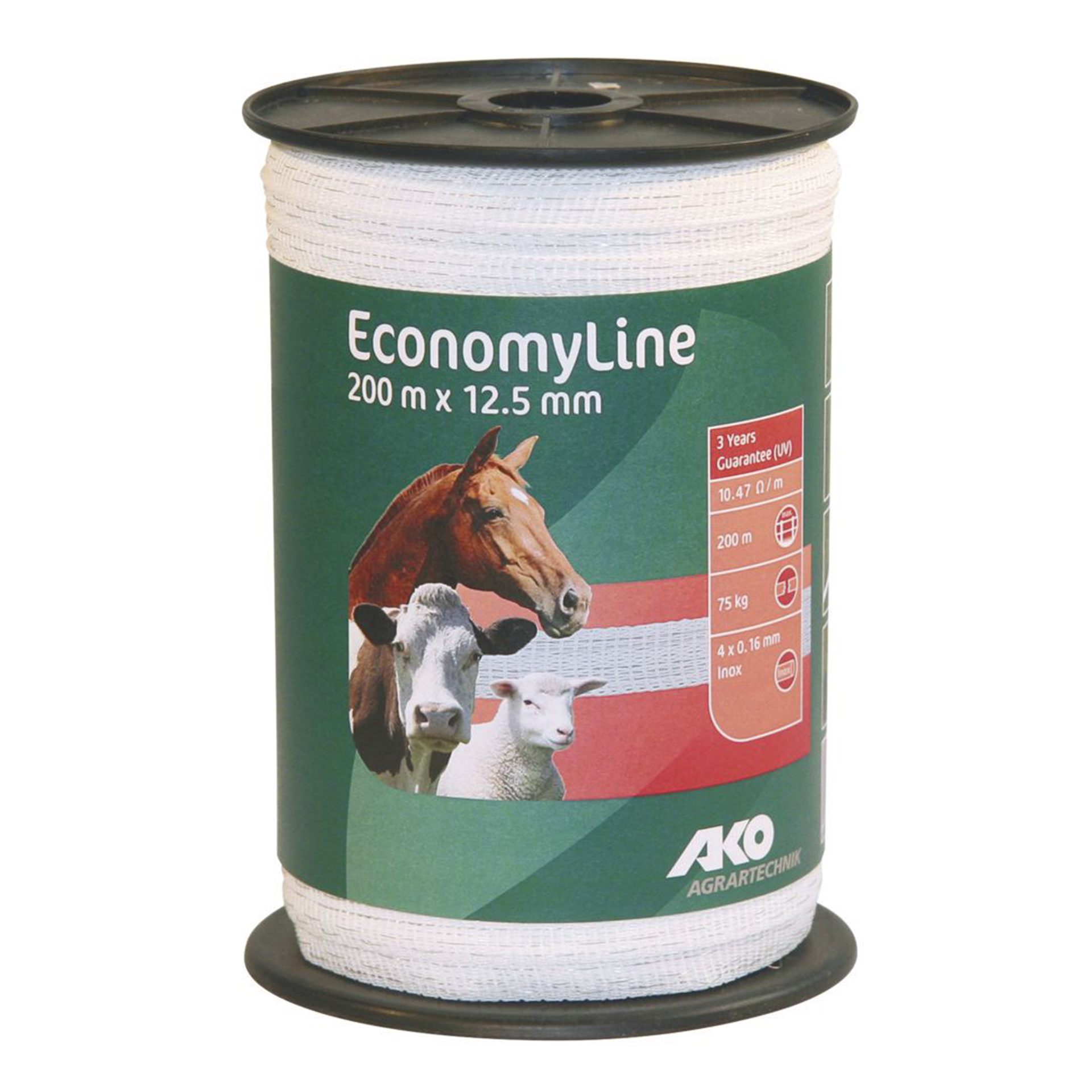 Fita Branca 4 CM Rl200M AKO