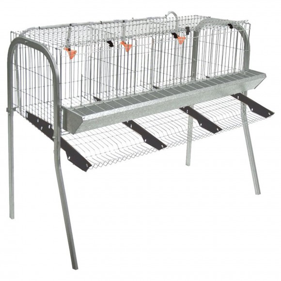 Jaula para 12 Galinhas com 2 Pisos GOMEZ Y CRESPO