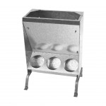 Comedouro Em Chapa Para Leit�es 50 CM GAUN