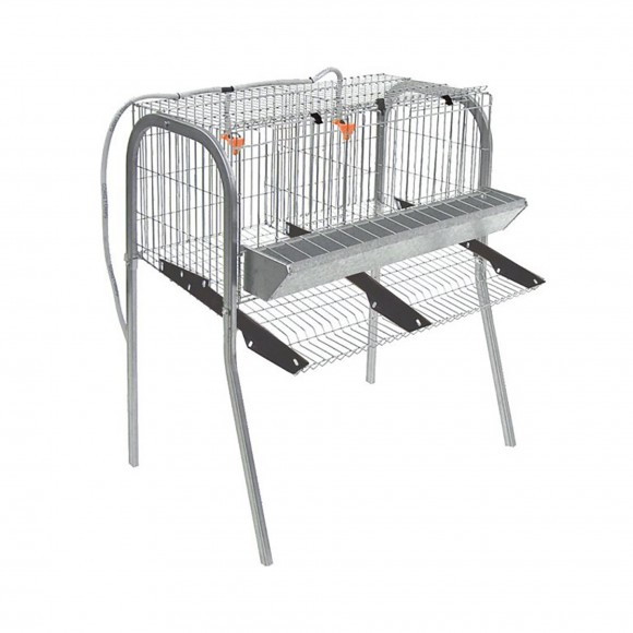 Jaula para 8 Galinhas Poedeiras 2 Pisos GOMEZ Y CR