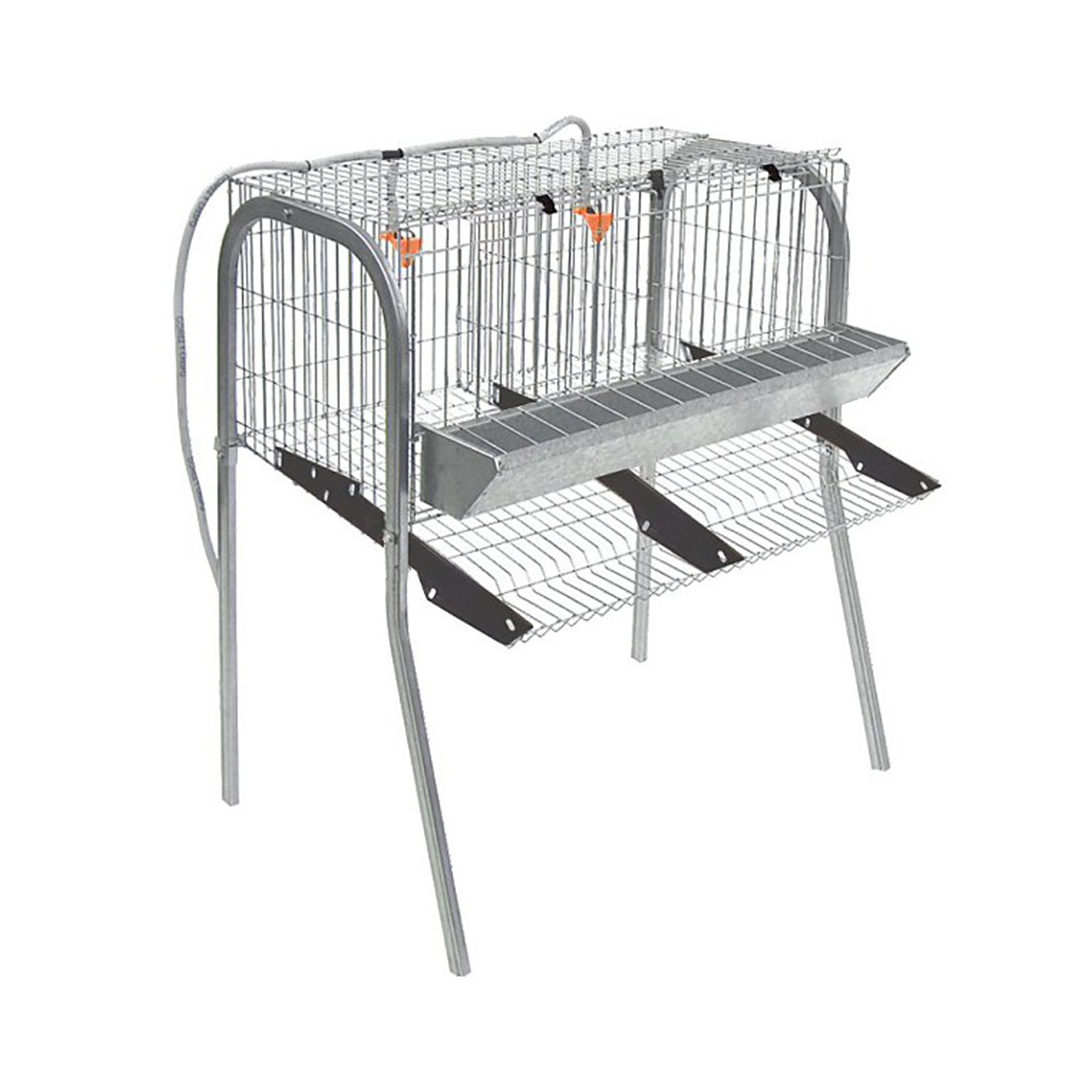 Jaula para 8 Galinhas Poedeiras 2 Pisos GOMEZ Y CR