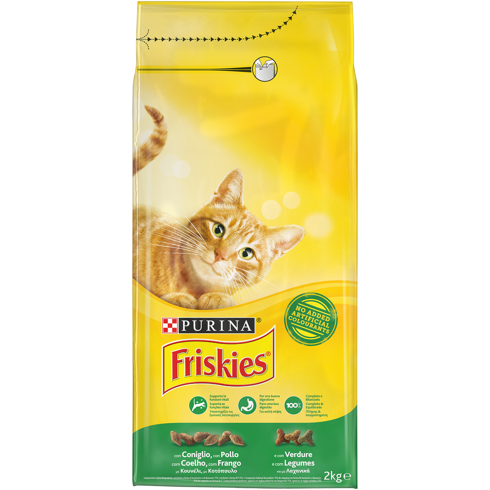 ALIMENTO SECO PARA GATO COELHO/FRANGO E LEGUMES