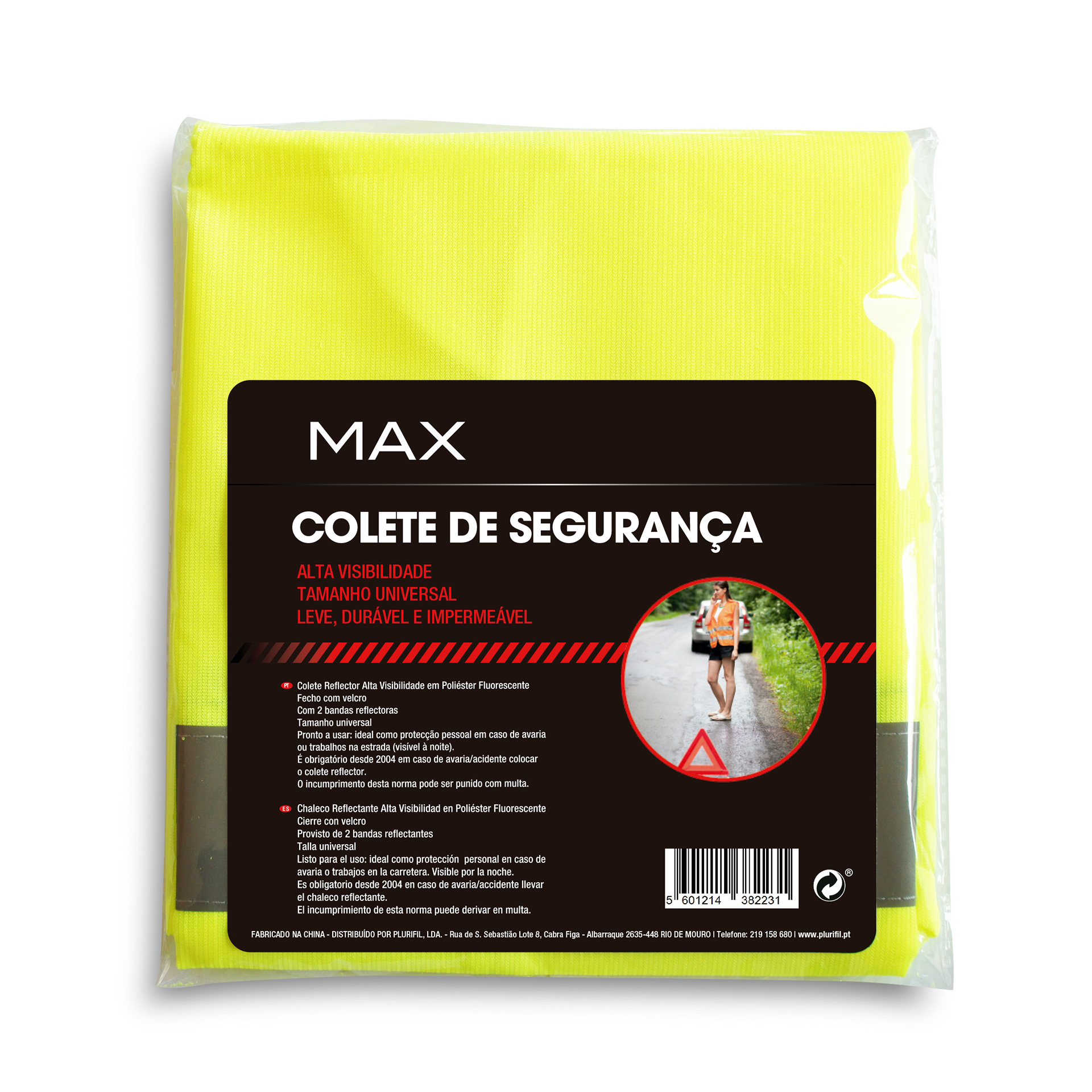 Colete Sinalização MAX