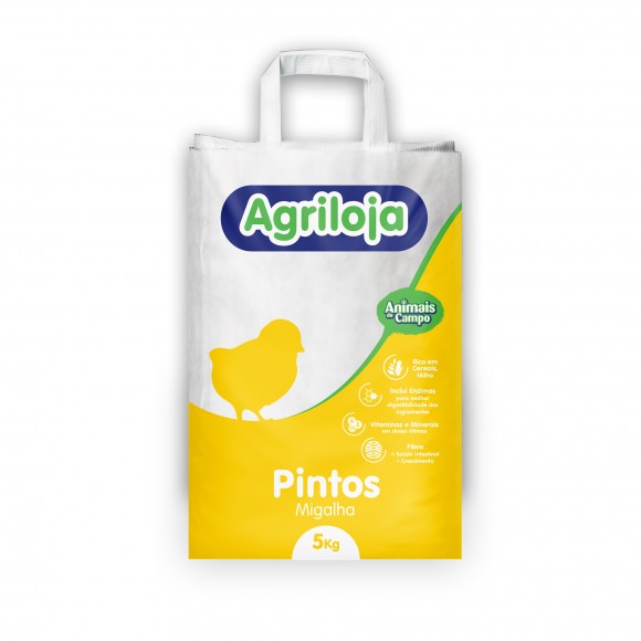 Ra��o Para Pintos Migalha 104 5 KG  AGRILOJA