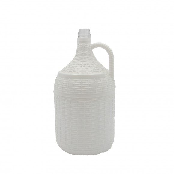 GARRAF�O DE VIDRO REVESTIDO A PL�STICO 5 L