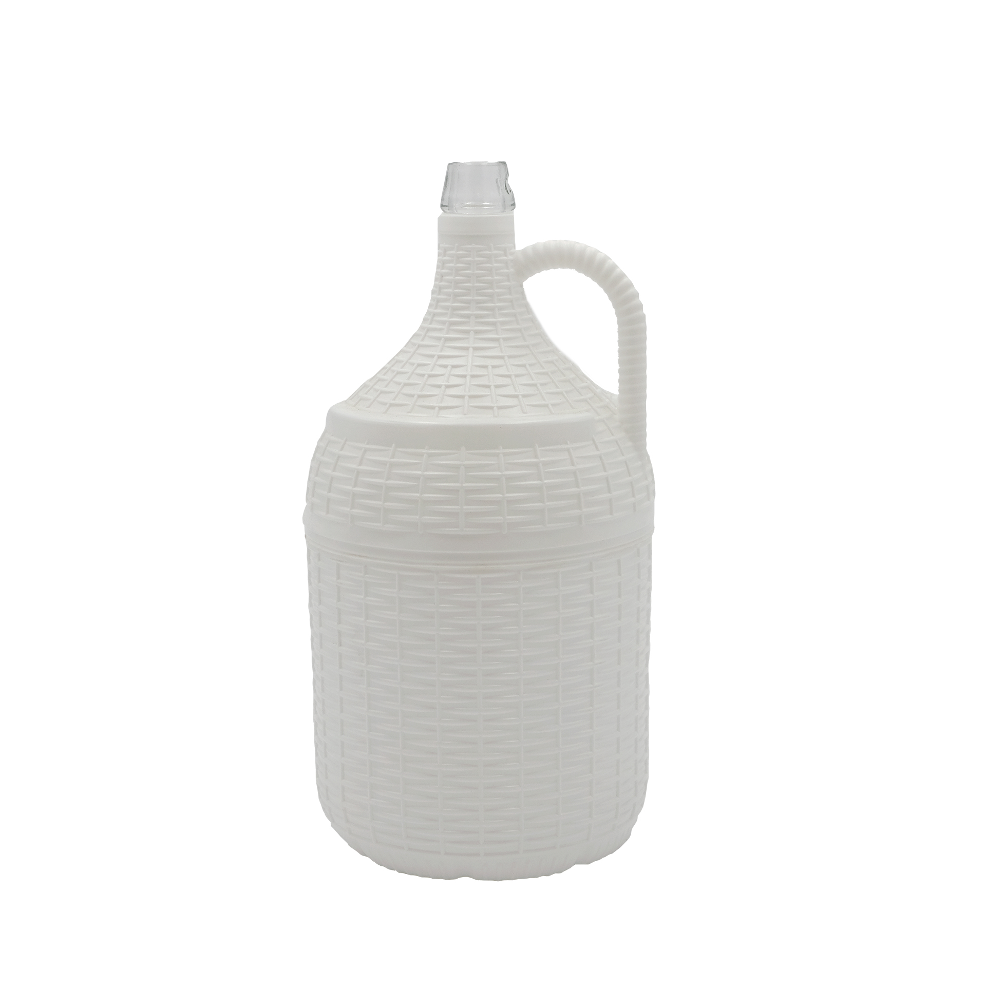 GARRAFÃO DE VIDRO REVESTIDO A PLÁSTICO 5 L