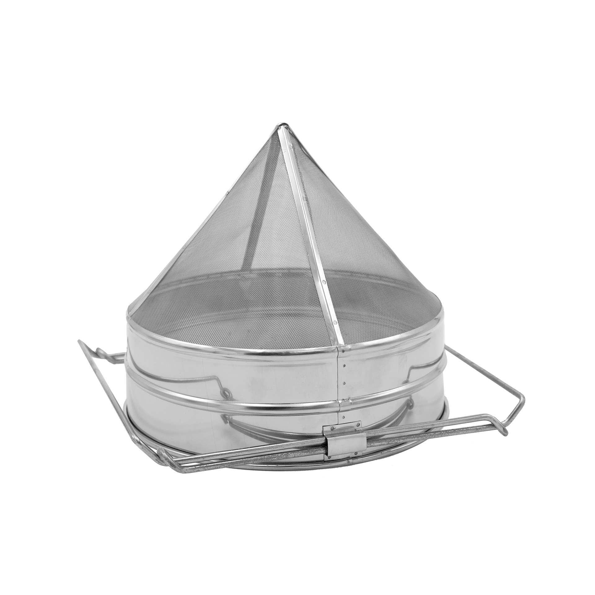 COADOR PARA MEL CÓNICA EM INOX EXTENSÍVEL