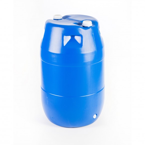 Barrica Azul Boca Estreita Com Cavidade 125 L