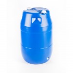 Barrica Azul Boca Estreita Com Cavidade 125 L