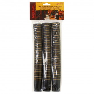 C�PSULA T�RMICA 33 MM PRETA 100 UN