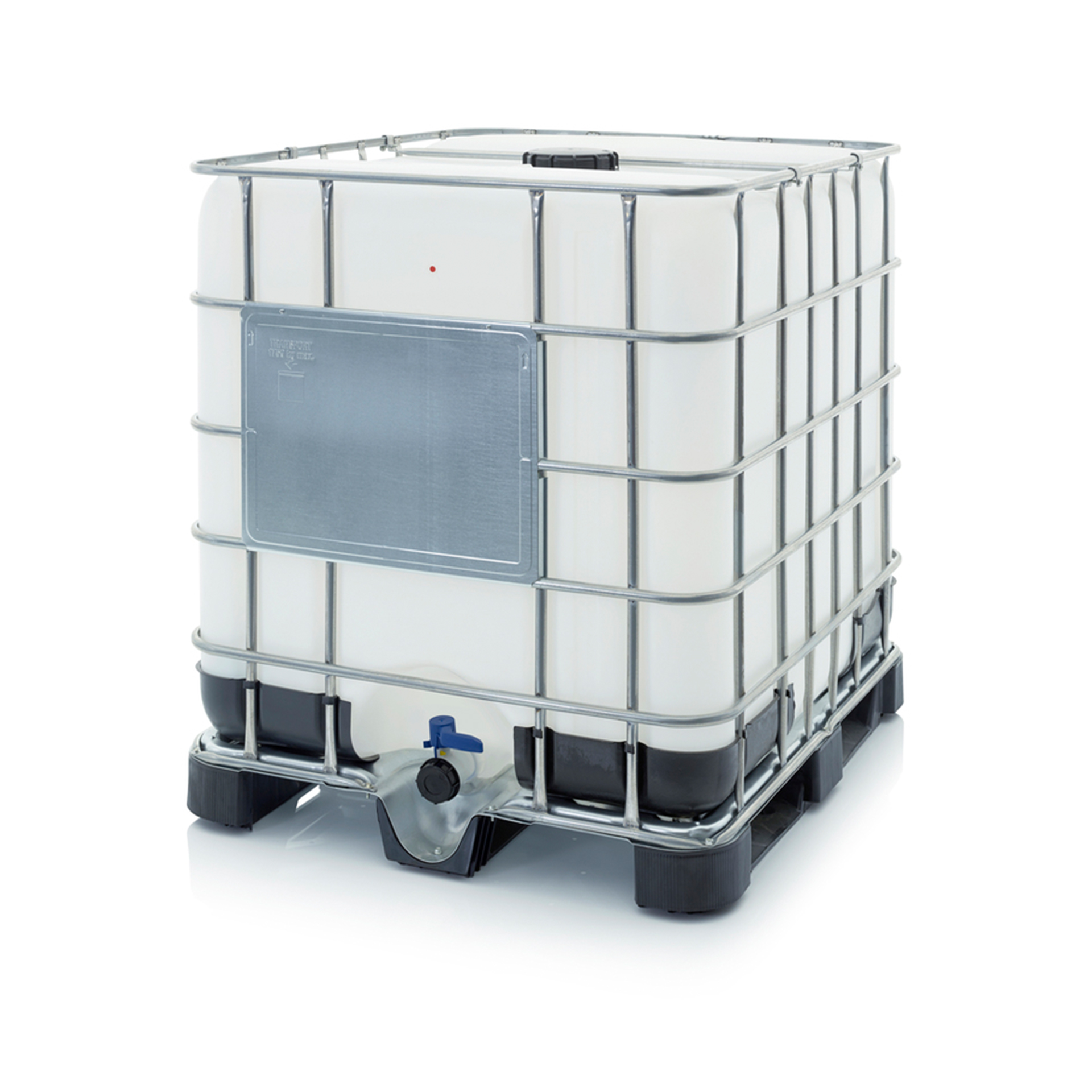 Depósito Plástico Com Grelha Metálica 1000 L