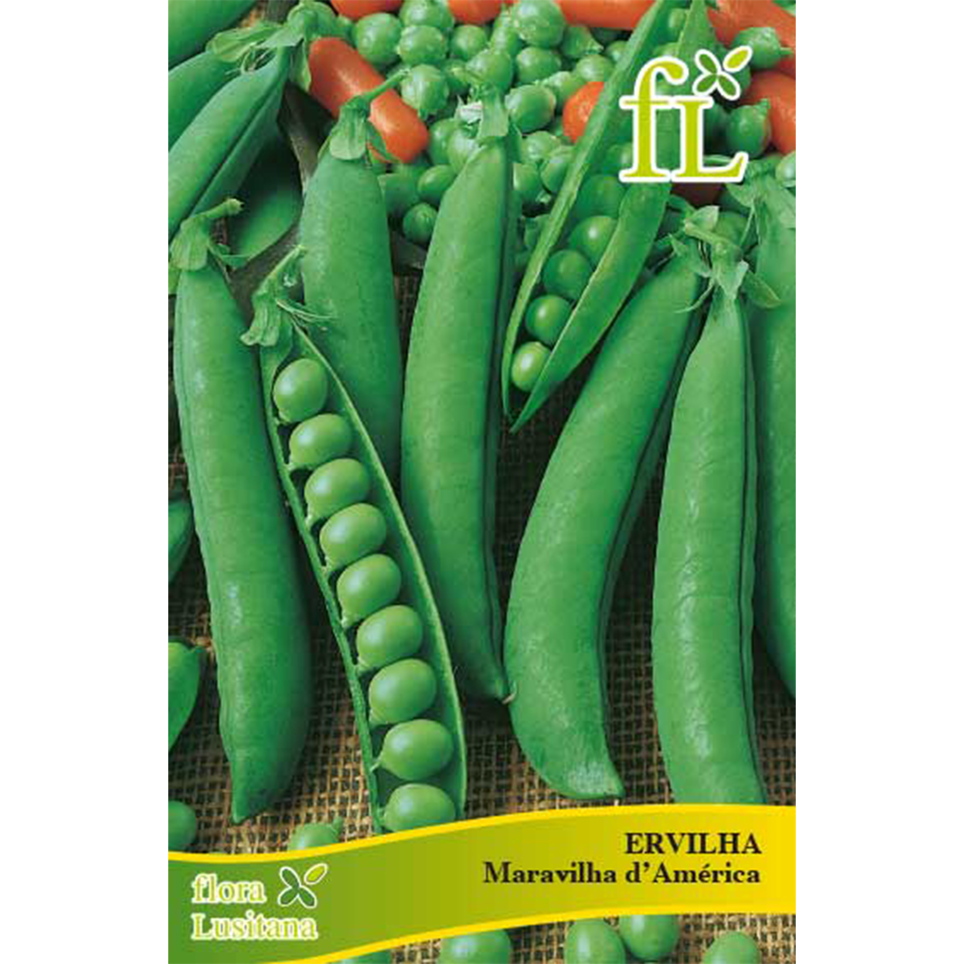 Ervilha Maravilha América Anã 100 G FLORA LUSITANA