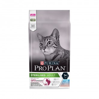 ALIMENTO SECO GATO ESTERILIZ BACALH E TRUTA 1,5 KG