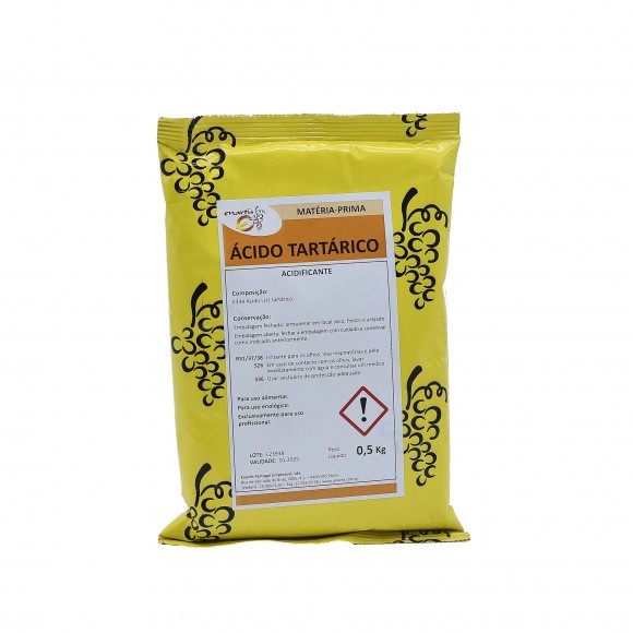 �CIDO TART�RICO 500 G