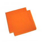 Pano P� Flanela Laranja 50X50 CM FAPIL