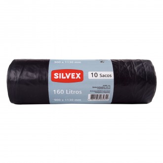 Saco Lixo Industrial 90X113 CM 160 L SILVEX