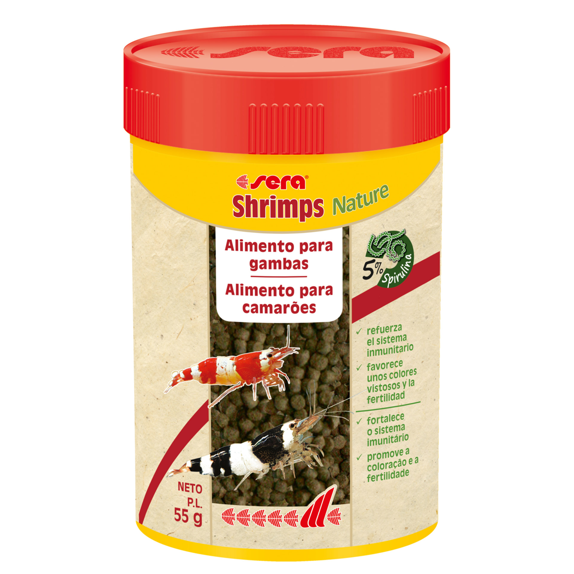 Alimento para Peixes Camarão SERA 100ML