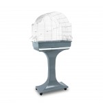 GAIOLA PARA AVES CHIARA CINZA FOP