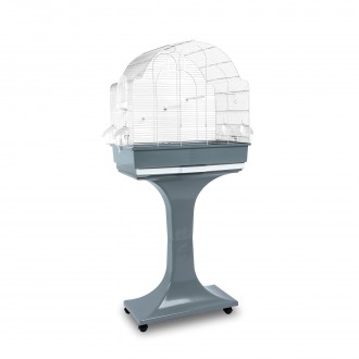 GAIOLA PARA AVES CHIARA CINZA FOP
